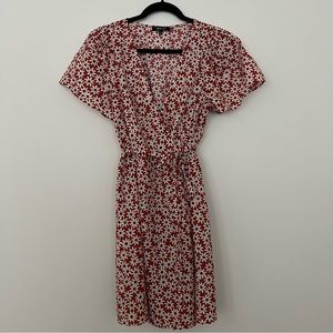 Madewell Wrap Daisy Dress